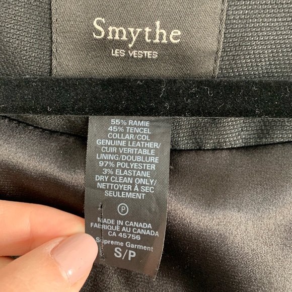 XSOLDX Smythe short sleeve trench with leather collar - Picture 4 of 4